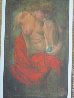 Women In Red 1997 58x37 Huge Original Painting by Tomasz Rut - 1