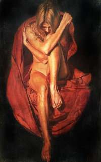 Lato 54x37 Huge Original Painting - Tomasz Rut Lato 54x37 Huge Original Painting - Tomasz Rut