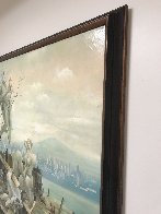 On a Backyard 1996 36x38 Huge Original Painting by Vladimir Ryklin - 7 On a Backyard 1996 36x38 Huge Original Painting by Vladimir Ryklin - 7