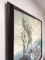 On a Backyard 1996 36x38 Huge Original Painting by Vladimir Ryklin - 6 On a Backyard 1996 36x38 Huge Original Painting by Vladimir Ryklin - 6