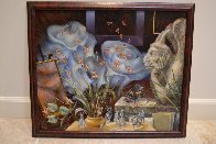 Gargoyle's Dream 2001 22x26 Original Painting by Vladimir Ryklin - 1 Gargoyle's Dream 2001 22x26 Original Painting by Vladimir Ryklin - 1