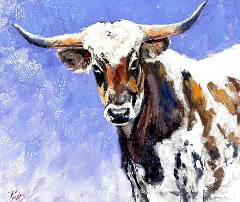 You Lookin at Me? 2023 17x19 Original Painting - Nancy Rynes