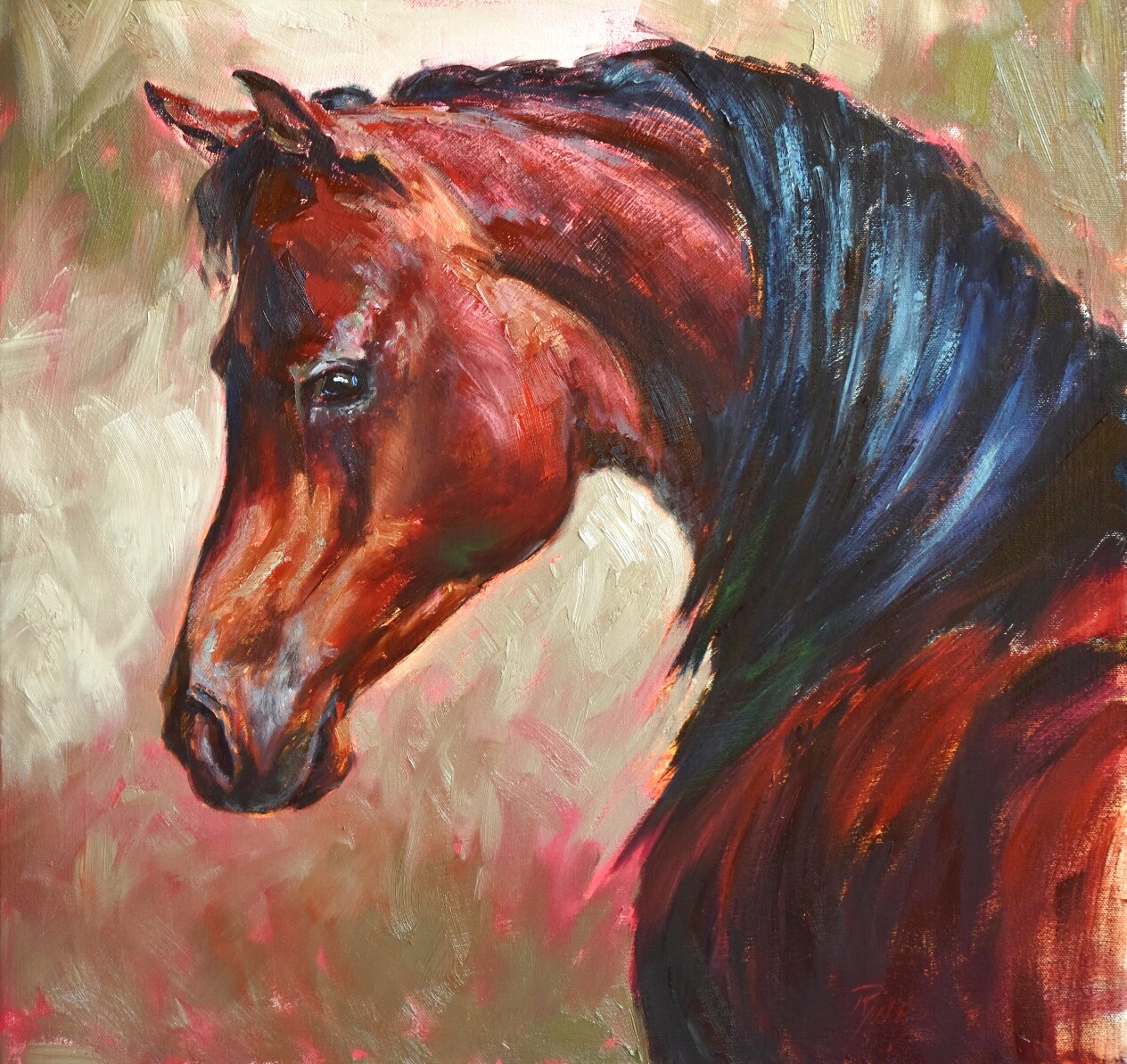 Wind Dancer 2023 Oil on Canvas by Nancy Rynes - For Sale on Art Brokerage