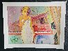 Woman and Piano Embellished Medium by  Sabzi - 1