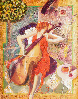 Sonata Embellished Super Huge Limited Edition Print - Sabzi Sonata Embellished Super Huge Limited Edition Print - Sabzi