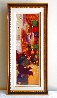 Evening Reflection 58x27 - Huge - Signed Twice Original Painting by  Sabzi - 1