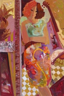 Exaltation 2006 46x34 Super Huge Original Painting - Sabzi Exaltation 2006 46x34 Super Huge Original Painting - Sabzi
