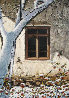 Thistles in the Snow 1996 38x27 Original Painting by Alireza Sadaghdar - 0