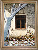 Thistles in the Snow 1996 38x27 Original Painting by Alireza Sadaghdar - 2