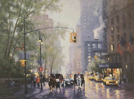 NYC Carriages Limited Edition Print - Brian Sage