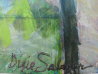 Fantasy Landscape #1 2020 24x24 - California Original Painting by Dixie Salazar - 5