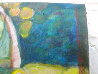 Cactus in Cobalt 2020 20x24 Original Painting by Dixie Salazar - 3