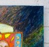 Tiny Tears with the Moon Goddess 2018 29x25 Original Painting by Dixie Salazar - 3