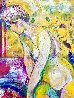 Bathed in Yellow 2023 30x24 Original Painting by Dixie Salazar - 2