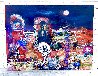 Buddhas Playground 2023 35x48 - Huge Original Painting by Dixie Salazar - 1