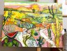 Picnic in the Desert 2024 22x28 - Signed Twice - California Original Painting by Dixie Salazar - 1 Picnic in the Desert 2024 22x28 - Signed Twice - California Original Painting by Dixie Salazar - 1