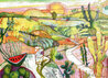 Picnic in the Desert 2024 22x28 - Signed Twice - California Original Painting by Dixie Salazar - 0 Picnic in the Desert 2024 22x28 - Signed Twice - California Original Painting by Dixie Salazar - 0