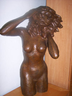 Women in the Wind / Mujer en el Viento Bronze Sculpture 1978 41 in Sculpture - Victor Salmones Women in the Wind / Mujer en el Viento Bronze Sculpture 1978 41 in Sculpture - Victor Salmones