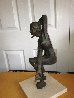 Jazz Bronze Sculpture  1973 15 in Sculpture by Victor Salmones - 4