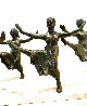 Grand Pas De Quatre Bronze Sculpture 26 in #1 in Edition - 26 in Sculpture by Victor Salmones - 3