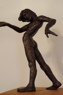 Torero Bronze Sculpture 1977 13 in Sculpture - Victor Salmones