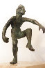 Action Bronze Sculpture 1977 12 in Sculpture by Victor Salmones - 0