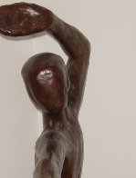 Bailarin Life Size Bronze Sculpture 1973 72 in Sculpture by Victor Salmones - 2