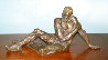 Dreamer (Sonador) Bronze Sculpture 1970 13 in Sculpture by Victor Salmones - 0