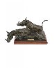 Warthogs Bronze Sculpture 1990 14 in Sculpture by Sherry Sander - 3
