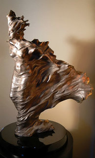 Before the Dance Nickel Bronze Sculpture AP 1998 28 in Sculpture - Roberto Santo Before the Dance Nickel Bronze Sculpture AP 1998 28 in Sculpture - Roberto Santo