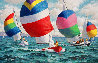 Sail Race 1980 24x36 Original Painting by Arthur Sarnoff - 0