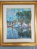 River Reflections 1983 41x36 Original Painting by Marco Sassone - 1