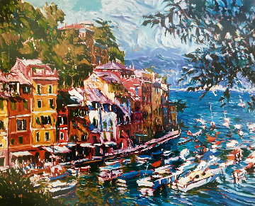 Mediterranean Vista 1992 Limited Edition Print - Marco Sassone Mediterranean Vista 1992 Limited Edition Print - Marco Sassone