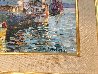 Fishing Boats 1978 17x20 (Early) Original Painting by Marco Sassone - 3