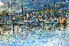 Santa Monica Composizione 42x52  Huge Original Painting by Marco Sassone - 0