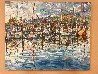 Santa Monica Composizione 42x52  Huge Original Painting by Marco Sassone - 4