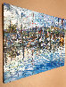 Santa Monica Composizione 42x52  Huge Original Painting by Marco Sassone - 2