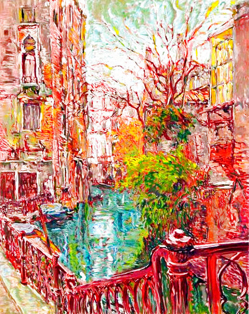 Venice Reflections - Italy Limited Edition Print by Marco Sassone