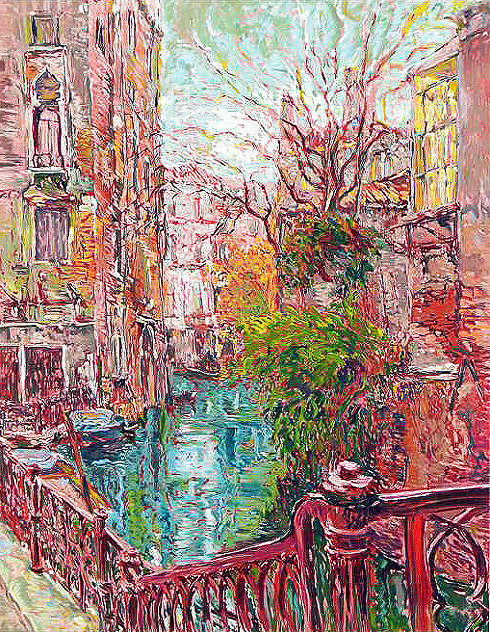 Venice Reflections - Italy - Huge Limited Edition Print by Marco Sassone