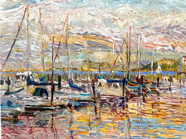 Pier 39 - Huge - San Francisco, Ca - Huge Limited Edition Print by Marco Sassone