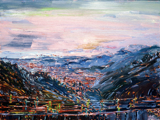 Le Mollette 2004 26x32 - Italy Original Painting by Marco Sassone