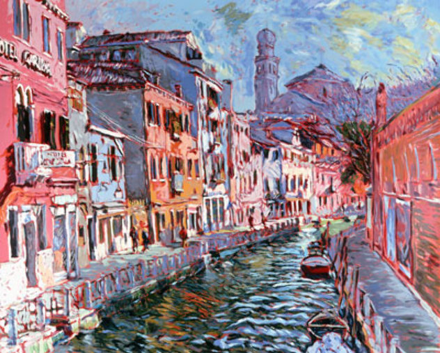 Hotel Gardena - Venice,  Italy Limited Edition Print by Marco Sassone