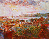 San Francisco Marina Dusk 1986 - California Limited Edition Print by Marco Sassone - 0