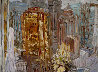 Pan Pacific View, San Francisco 1990 48x65 - Huge - Mural Size - California Original Painting by Marco Sassone - 2