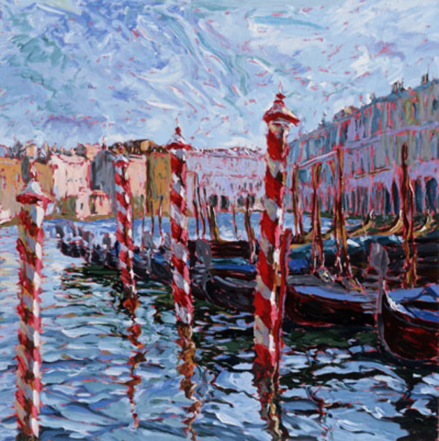 Bricole Rose AP 1989 - Venice, Italy Limited Edition Print by Marco Sassone