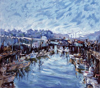 Fisherman's Wharf, San Francisco, 1976 AP Limited Edition Print by Marco Sassone - 0 Fisherman's Wharf, San Francisco, 1976 AP Limited Edition Print by Marco Sassone - 0