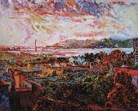 San Francisco Marina Dusk 1986 Limited Edition Print by Marco Sassone - 0 San Francisco Marina Dusk 1986 Limited Edition Print by Marco Sassone - 0