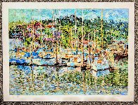 Sausalito Marina AP 1985 Limited Edition Print by Marco Sassone - 1 Sausalito Marina AP 1985 Limited Edition Print by Marco Sassone - 1