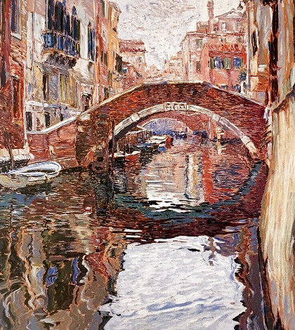 Venice Canal 1988 - Huge - Italy Limited Edition Print - Marco Sassone