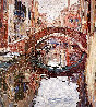 Venice Canal 1988 - Huge - Italy Limited Edition Print by Marco Sassone - 0